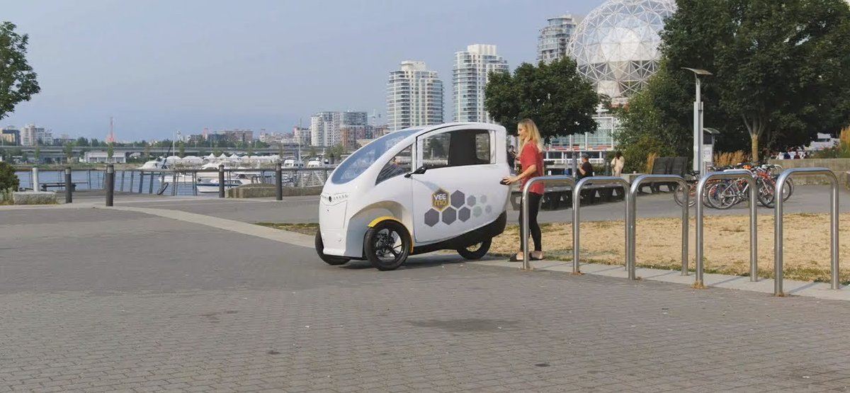 Small electric car