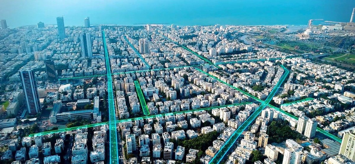 Solar Panels embedded in roads